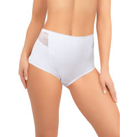 Трусы женские AMORET COTTON HW1043 белого цвета.