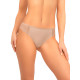 Трусы бразилиана AMORET GLOSS B5032 бежевого цвета