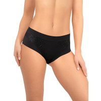 Трусы женские AMORET INVISIBLE LACE MS5030 чёрные