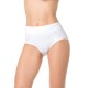 Трусы женские слипы DENTELLE ANNA BAMBOO SIZE PLUS HW303 белого цвета
