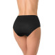 Трусы слипы DENTELLE NICOLE SIZE PLUS HW150 черного цвета - это трусы, которые сочетают в себе комфорт и элегантность