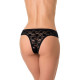 Трусы женские DENTELLE WISH B312 черные